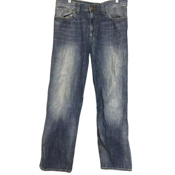 Mavi Max Mid-Rise Wide Leg Mid Wash‎ Jeans Mens 33 x 32 - Picture 1 of 5